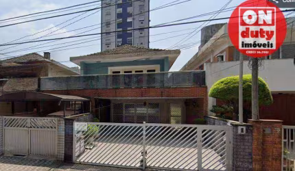 Excelente Casa com 4 dormitórios à venda, 248 m² por R$ 8.800 - Ponta da Praia - Santos/SP