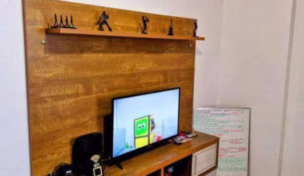 Kitnet para alugar, 38 m² por R$ 2.800,00/mês - Aparecida - Santos/SP
