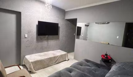 Apartamento com 1 dormitório para alugar - Gonzaga - Santos/SP