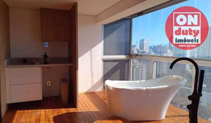 Apartamento com 1 quarto, 75 m² - venda por R$ 1.150.000 ou aluguel por R$ 10.000/mês - Embaré - Santos/SP