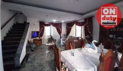 Sobrado com 4 quartos à venda, 166 m² por R$ 1.485.000 - Embaré - Santos/SP