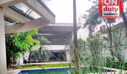 Sobrado com 4 quartos para alugar, 580 m² - José Menino - Santos/SP