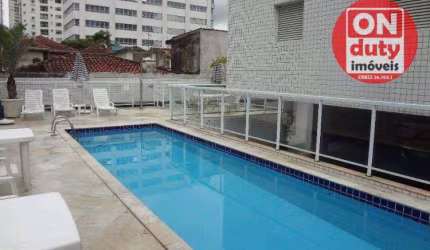 Apartamento com 2 dormitórios à venda, 104 m² por R$ 1.050.000,00 - Pompéia - Santos/SP