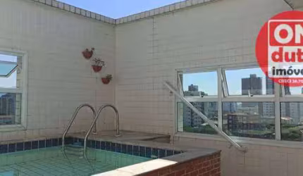 Cobertura com 3 dormitórios à venda, 208 m² por R$ 1.290.000,00 - Marapé - Santos/SP