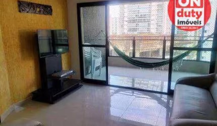 Apartamento com 3 dormitórios à venda, 107 m² por R$ 585.000,00 - Vila Luis Antônio - Guarujá/SP