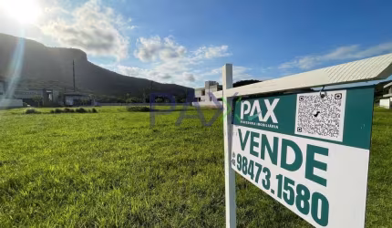 Terreno em condomínio fechado à venda na Rua Lagoinha, 65, Pedra Branca, Palhoça por R$ 1.400.000