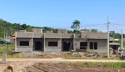 casa terrea geminada em barra velha, residencial dakota do sul