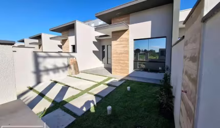 casa geminada térrea pronta para morar