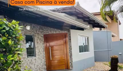 casa térrea com piscina em Barra Velha Sc