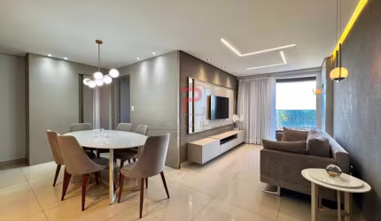 Apartamento TODO PROJETADO com 3 quartos no Altiplano Cabo Branco  -  João Pessoa
