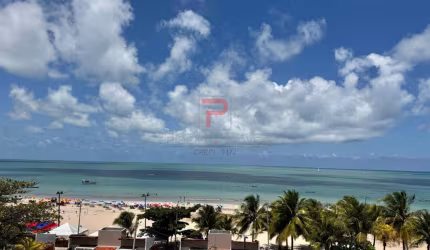 Apartamento com vista privilegiada para o mar da Praia de Cabedelo!