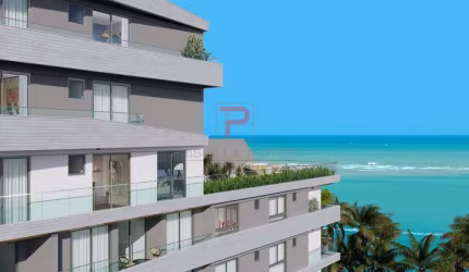 Cobertura dos sonhos com vista privilegiada para o mar -  Na praia do Poço
