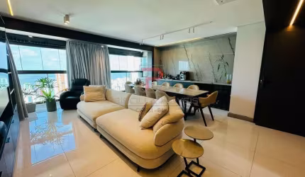 Apartamento VISTA MAR TODO PROJETADO E MOBILIADO POR R$1.150.000