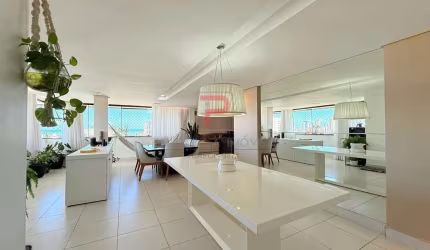 Apartamento VISTA MAR MAGNÍFICO PORTEIRA FECHADA COM 4 SUÍTES + DCE