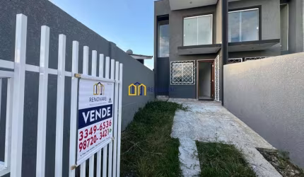 Casa com 3 quartos à venda na Rua Desembargador Ernâni Almeida de Abreu, 520, Tatuquara, Curitiba por R$ 490.000