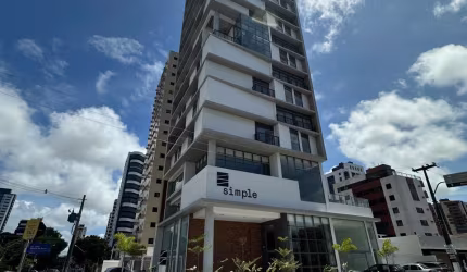 Flat mobiliado em Manaira andar alto