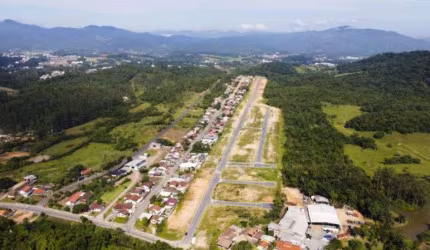 Terreno à venda na Rua Uberaba, Mulde, Indaial, 487 m2 por R$ 190.226