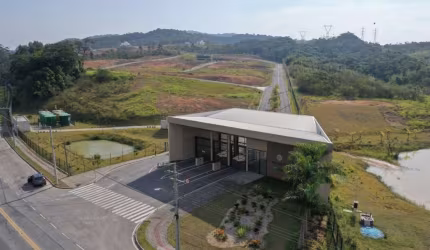 Terreno em condomínio fechado à venda na Rua Silvano Cândido da Silva Sênio, 3065, Ponta Aguda, Blumenau por R$ 418.000