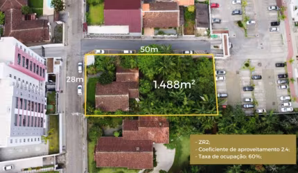 Terreno à venda na Rua Theodoro Lueders, 120, Escola Agrícola, Blumenau por R$ 1.600.000