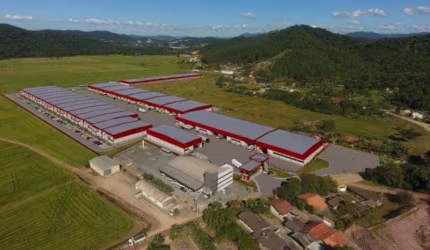 Terreno comercial à venda na Rua Vidal Flávio Dias, 4200, Santa Terezinha, Gaspar, 1543 m2 por R$ 1.250.000