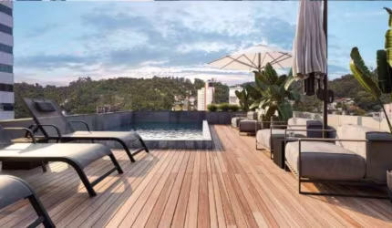 Apartamento com 1 quarto à venda na Rua Jacó Brueckheimer, 505, Velha, Blumenau, 38 m2 por R$ 370.000