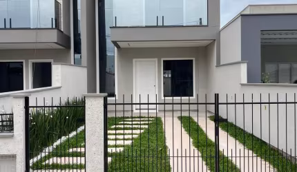 Sobrado de duas suítes com espera para jacuzzi