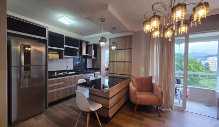 Apartamento 100% mobiliado 2 quartos