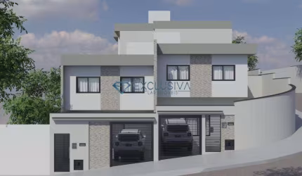 Casa para Venda em Santa Luzia, Novo Centro, 2 dormitórios, 1 suíte, 2 banheiros, 2 vagas