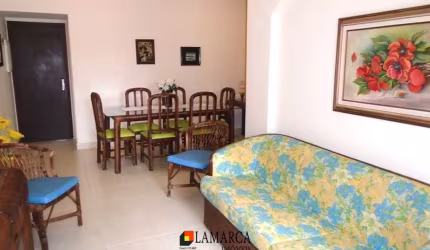 Apartamento 3 quartos elevador Enseada Guaruja