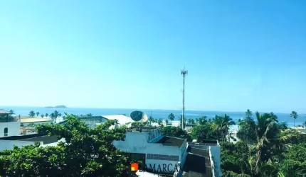 imóvel vista pro mar a venda Guarujá com 3 dts