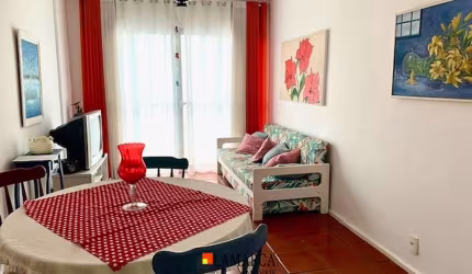 Apartamento 1 quarto sacada Enseada Guarujá