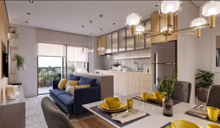 Apartamento 2 dormitórios para Venda em Curitiba, Tingui, 2 dormitórios, 1 suíte, 2 banheiros, 1 vaga