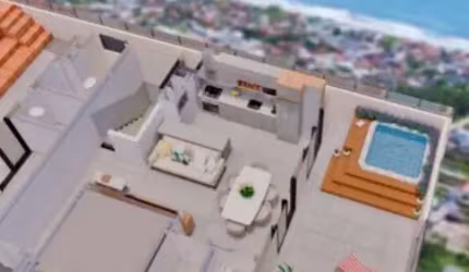 Cobertura Duplex para Venda em Guaratuba, Eliane, 3 dormitórios, 3 suítes, 4 banheiros, 2 vagas