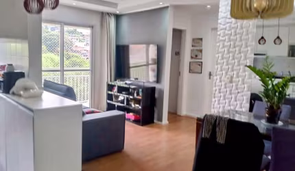 Apartamento 2 dormitórios/1 vaga  com sacada  pronto para mudar