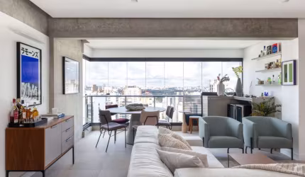 Apartamento em Cerqueira César com 73m², 1 quarto, 1 suíte, 1 vaga;