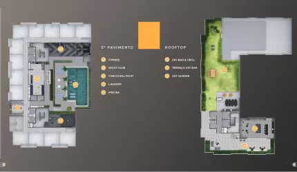 Pinheiros – Apartamento de 24m² com 1 Dormitório e 1 Banheiro