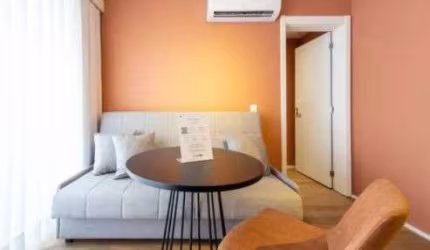Apartamento de Alto Padrão | 43m² | 2 Dormitórios | Moema