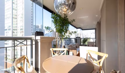 Moema - Apartamento com 302 m², 4 dormitórios 4 Suíte 5 vagas - Juscelino 11 995744180
