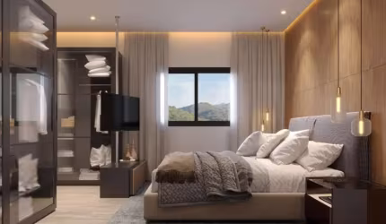 Apartamento garden à venda - lado mar com 230 m²