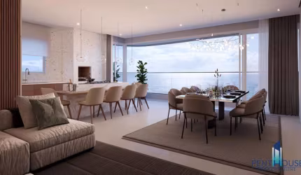 Apartamento Zona Central para Venda em Itajaí, Praia Brava de Itajaí, 4 dormitórios, 4 suítes, 5 banheiros, 4 vagas