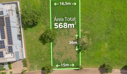 Lote em condomínio para venda, 567m²