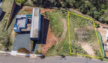 Lote em condomínio para venda, 1,386m²