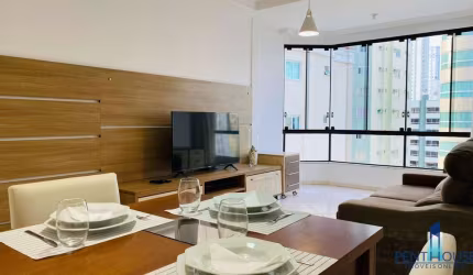 Apartamento Zona Central para Locação em Balneário Camboriú, CENTRO, 2 dormitórios, 1 suíte, 2 banheiros, 1 vaga