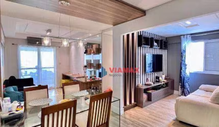 Apartamento com 2 dormitórios à venda, 75 m² por R$ 820.000 - Ed. Landscape  - Jardim Aquarius -  São José dos Campos/SP