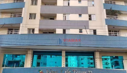 Apartamento com 3 dormitórios para alugar, 75 m² por R$ 3.300/mês - Jardim Aquarius - São José dos Campos/SP