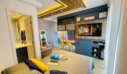 Apartamento MOBILIADO com 1 dormitório à venda, 35 m² por R$ 535.000 - SMART RESIDENCE - São José dos Campos/SP