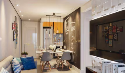Apartamento com 1 dormitório à venda, 41 m² por R$ 395.000 - Jardim Avelino