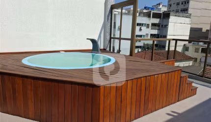 COBERTURA DE 148M² A 50 METROS DO TIJUCA TÊNIS CLUBE, 3 quartos, sendo 2 suítes