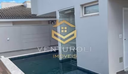 Linda casa para locação no villagio III  com 03 suites e área goumet.