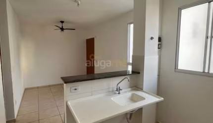 Apartamento no condomínio Rio Araguaia, com 2 dormitórios e 1 vaga, na região do São Deocleciano.